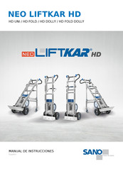 Sanela NEO LIFTKAR HD DOLLY Manual De Instrucciones