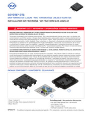 PLP COYDTC-001 Instrucciones De Montaje