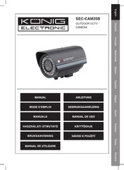 König Electronic SEC-CAM35B Manual De Uso