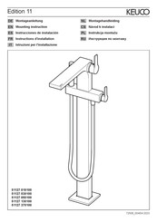 KEUCO Edition 11 51127 370100 Instrucciones De Instalación