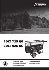 Garland BOLT 725 QG Manual De Instrucciones