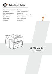 HP OfficeJet Pro 9730e Serie Guia De Inicio Rapido