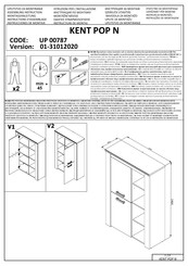 Dedeman UP 00787 Instrucciones De Montaje