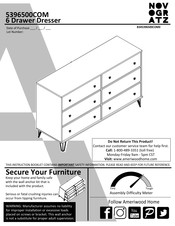 Ameriwood HOME NOVOGRATZ 5396500COM Manual De Instrucciones
