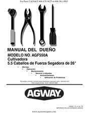 Agway AGF550A Manual Del Dueño