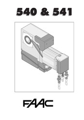 FAAC 109512 Manual Del Usuario