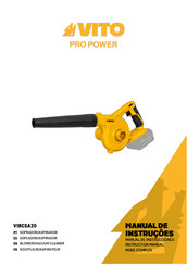 VITO PRO POWER VIBCSA20 Manual De Instrucciones