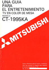 Mitsubishi CT-1995KA Manual De Instrucciones