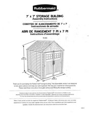 Rubbermaid 1887154 Instrucciones De Armado