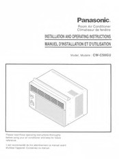 Panasonic CW-C50GU Instrucciones De Funcionamiento