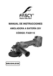 FASCY FA20115 Manual De Instrucciones