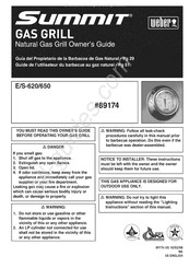 Weber Summit E-650 Manual De Instrucciones