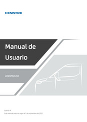 CENNTRO LOGISTAR 260 Manual Del Usuario