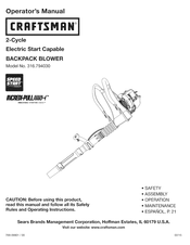 Craftsman 316.794030 Manual De Instrucciones