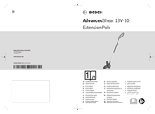 Bosch AdvancedShear 18V-10 Extension Pole Manual Original