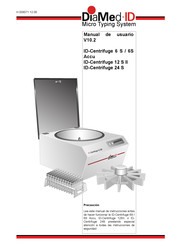 DiaMed ID-Centrifuge 12 S II Manual De Usuario