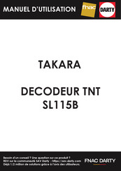 TAKARA SL115 Manual De Instrucciones