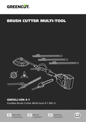 Greencut GM56LI-ION 4-1 Manual De Instrucciones