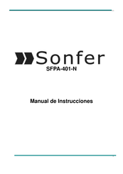 Sonfer SFPA-401-N Manual De Instrucciones