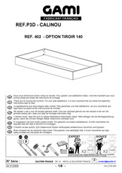 Gami CALINOU P3D Instrucciones De Montaje