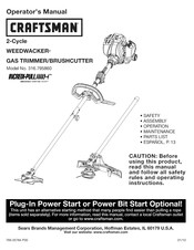 Craftsman WEEDWACKER 316.795860 Manual Del Propietário