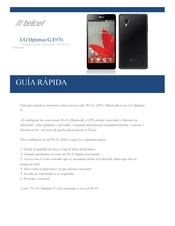 Lg Optimus G E976 Guía Rápida