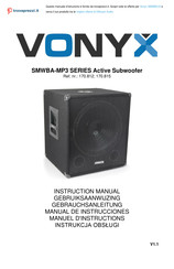 Vonyx SMWBA-MP3 Serie Manual De Instrucciones