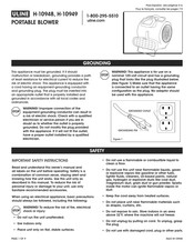 Uline H-10949 Manual De Instrucciones