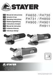 stayer FH901 Manual De Instrucciones