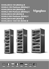FRIGOGLASS ICOOL2ECO-800 B Manual De Usuario