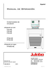 Julabo FP50-HE Manual De Operación