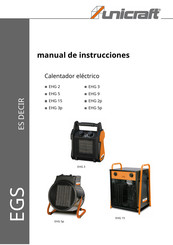 unicraft EHG 3 Manual De Instrucciones