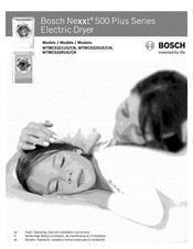 Bosch Nexxt 500 Plus Serie Manual De Instrucciones