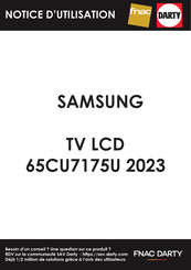 Samsung 65CU7175U Manual De Instrucciones