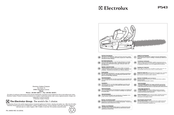 Electrolux P543 Manual De Instrucciones