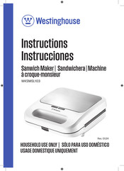 Westinghouse WKSMSL103 Instrucciones