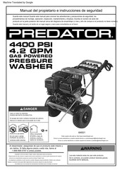 Predator 64931 Manual Del Propietario E Instrucciones De Seguridad