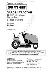 Craftsman 917.28845 Manual De Instrucciones