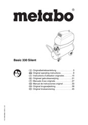 Metabo Basic 330 Silent Manual De Instrucciones Original