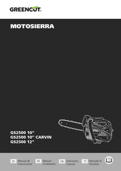 Greencut GS2500 10 Manual De Instrucciones