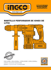 Ingco UCRHLI20288 Serie Instrucciones Originales