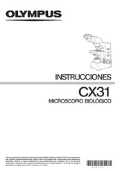 Olympus CX31 Instrucciones