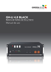 Greenheiss GH-LI 4,8 BLACK Manual De Uso