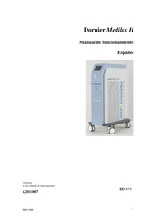 Dornier Medilas H 20 Manual De Funcionamiento