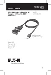 Eaton TRIPP LITE U209-30N-IND Manual Del Propietário