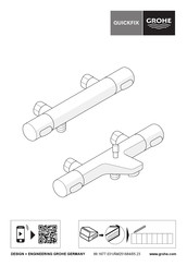 Grohe QUICKFIX 34337000 Instrucciones De Montaje