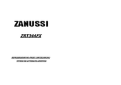 Zanussi ZRT344FX Manual De Instrucciones