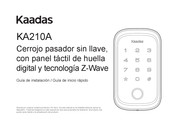 Kaadas KA210A Guia De Inicio Rapido