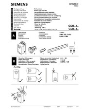 Siemens GLB 1 Serie Instrucciones De Montaje