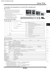 Autonics TCN4L Manual Del Usuario